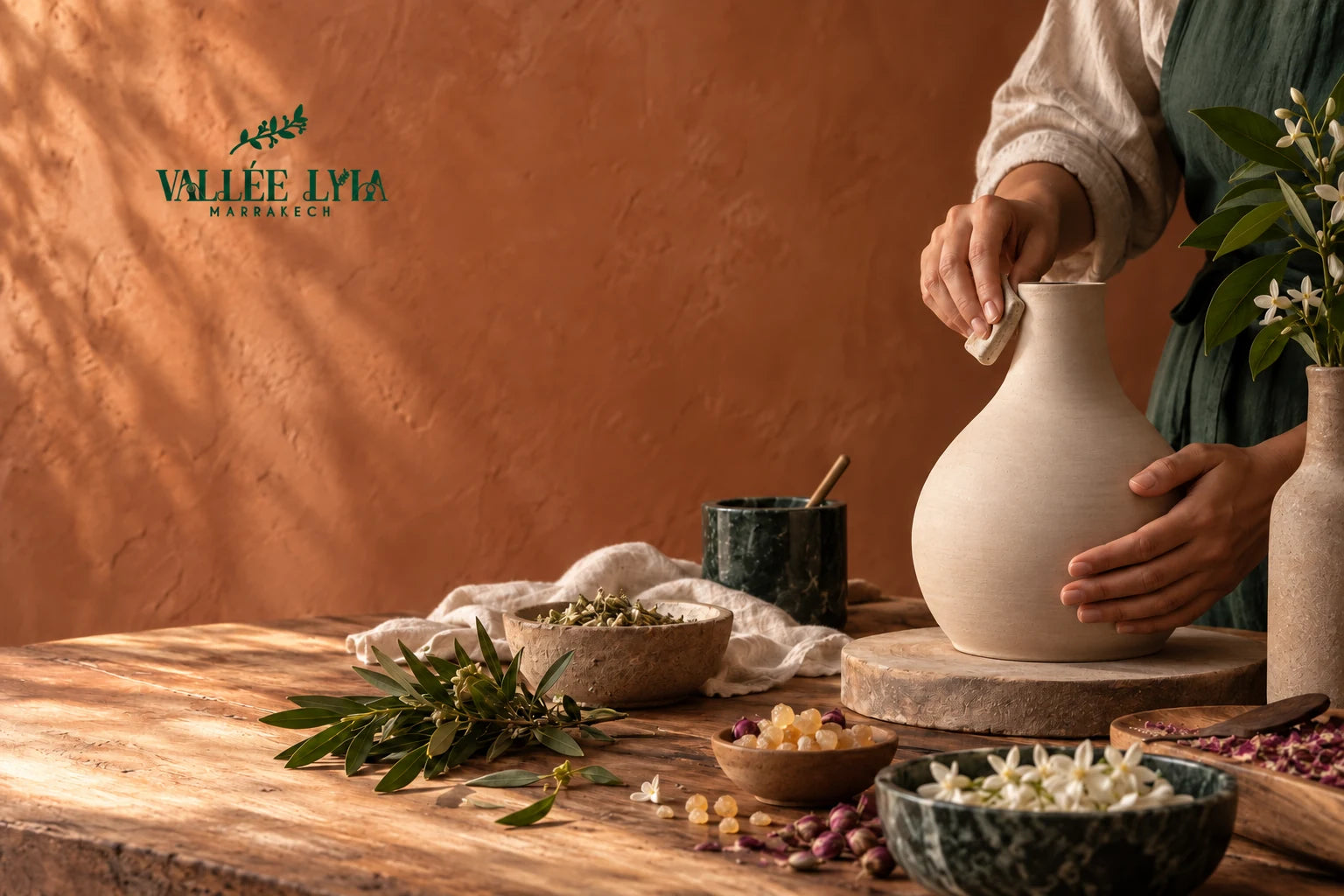 La main de l’artisan Vallée Lyia