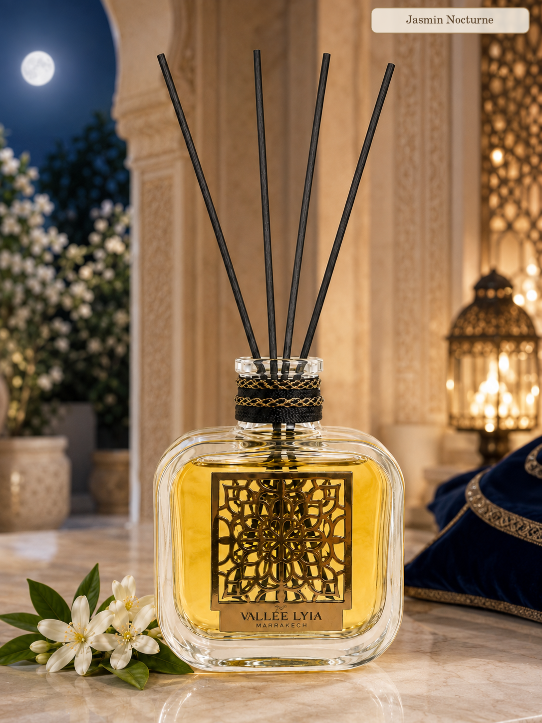 Diffuseur à bâtonnets — Jasmin Nocturne — vue 3