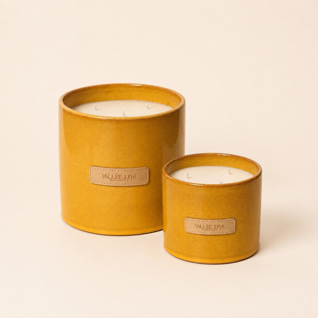 Bougie Terracotta — Mandarine Ménara — vue 1