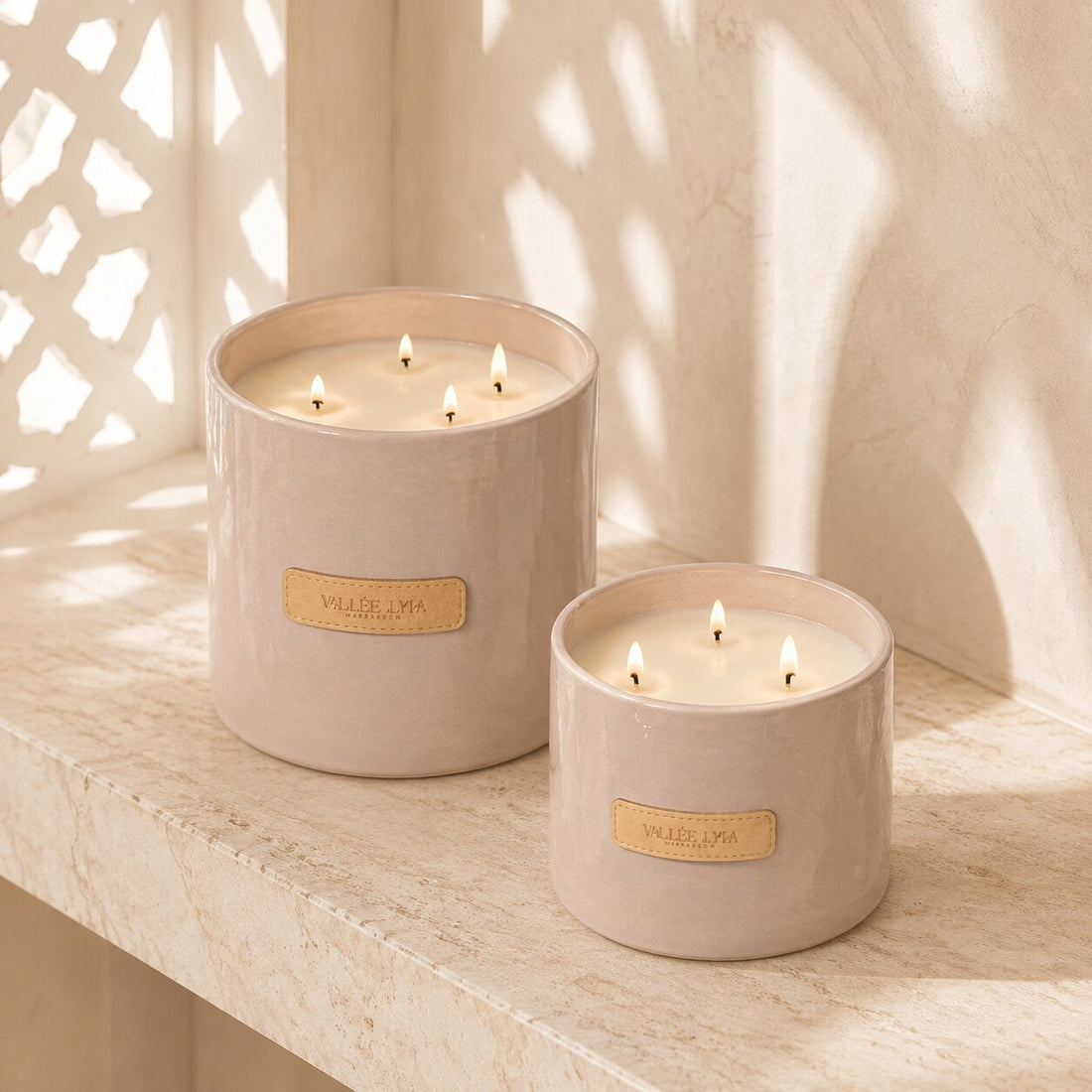 Bougie Terracotta — Oud Rose — vue 1