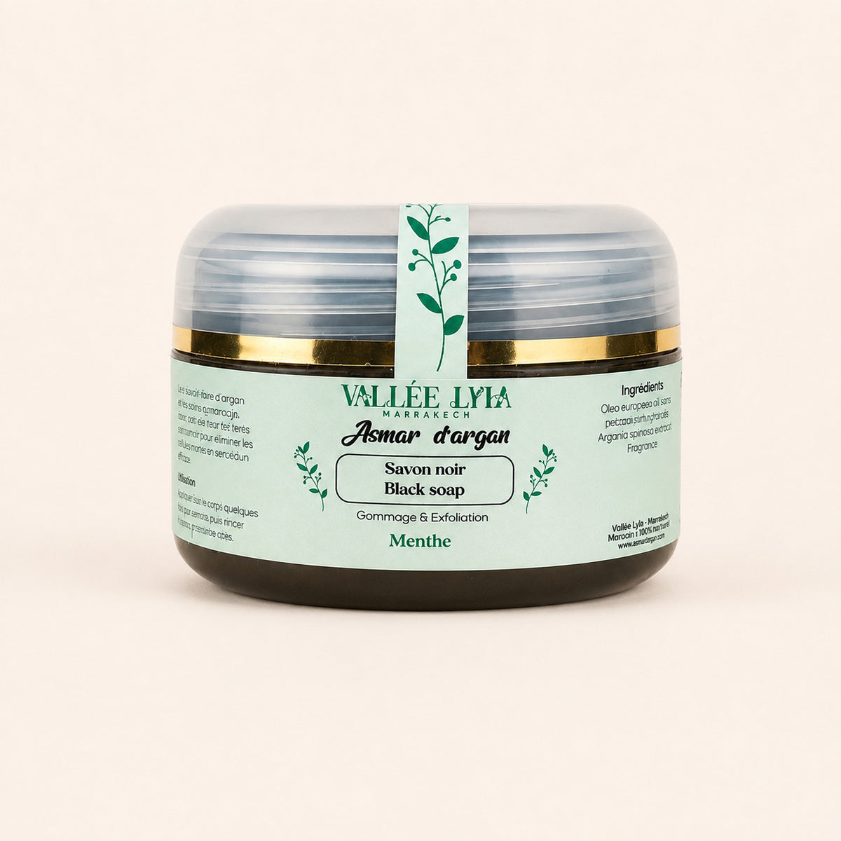 Savon Noir — Menthe — vue 1